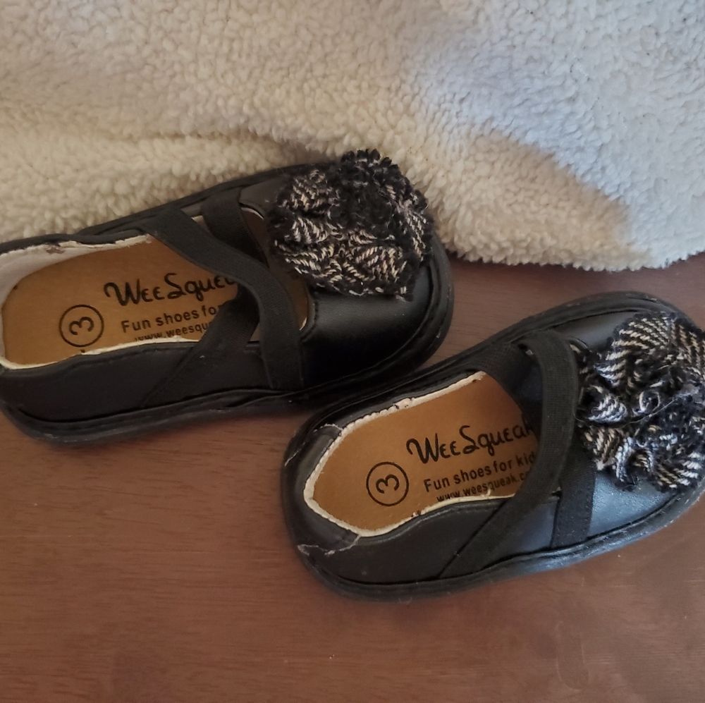 Wee Squeak Toddler Girl Shoes